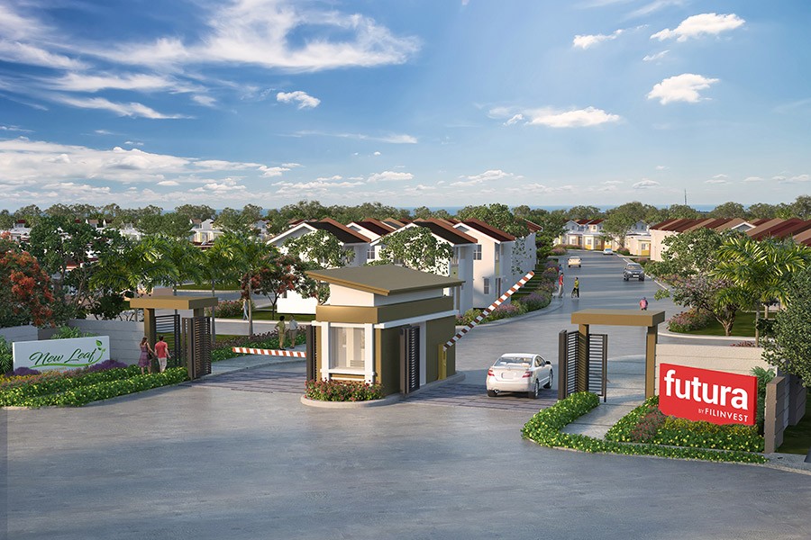 New Leaf House And Lot For Sale Futura By Filinvest Projects   Original New Leaf Guardhouse 